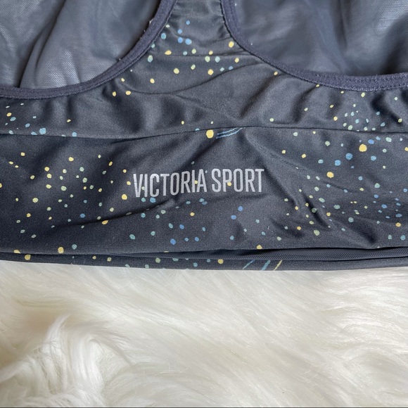 VICTORIAS SECRET (Victoria Sport) the Player racerback sportsbra moon stars M - Picture 4 of 8